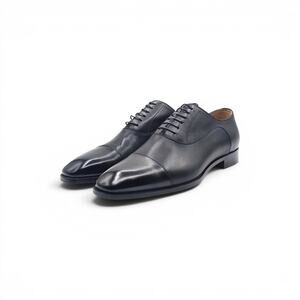 Christian Louboutin Greggo Leather Oxford Shoes Black EU 42 US 9 - New $1050